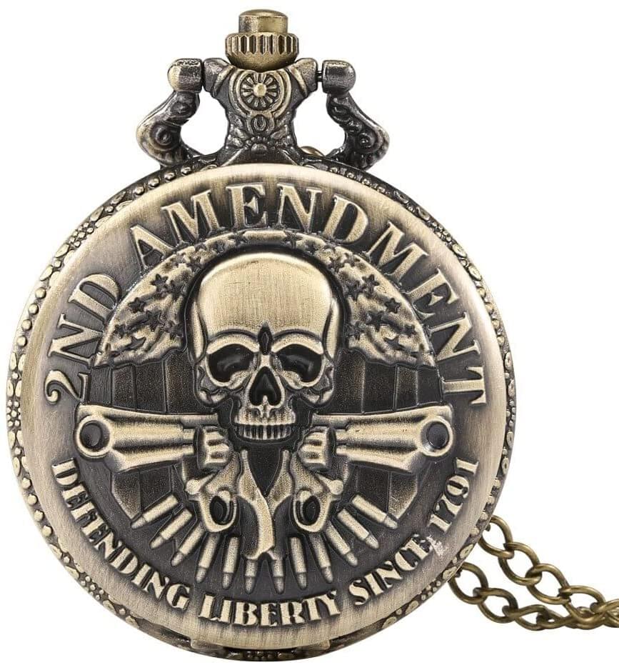 Skull Pocket Watch
